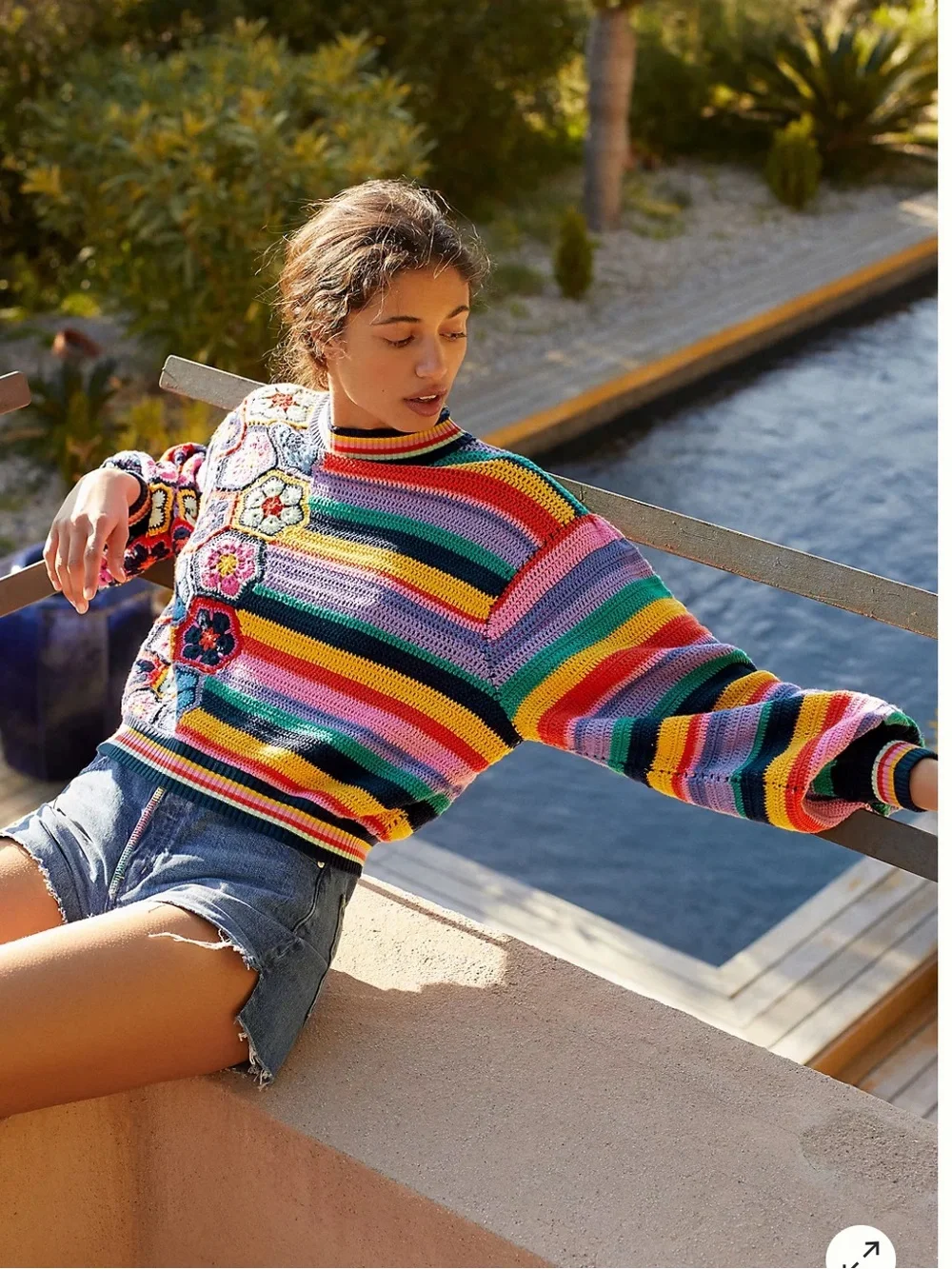 Farm Rio Sweater Size Small - Picture 5 of 11